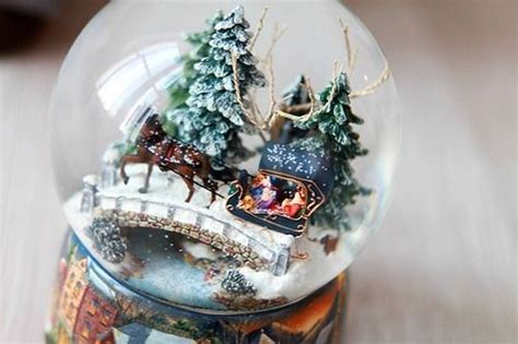 Santa And His Reindeer Snow Globe Pictures, Photos, and Images for ...