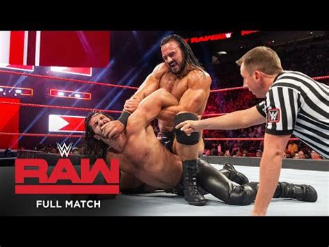 FULL MATCH - Seth Rollins vs. Drew McIntyre: Raw, July 30, 2018 - WrestleSite - Live Coverage of ...