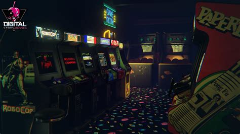 Vintage Arcade Game Wallpapers on WallpaperDog