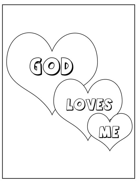 23 God Is Love Coloring Pages And Show Your Love – Free Coloring Pages for Kids