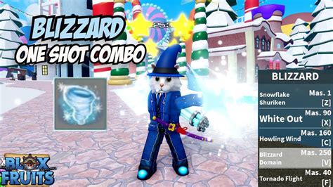 BEST Blizzard One Shot Combo and PvP | Blox Fruits Christmas Update 17.3 - YouTube