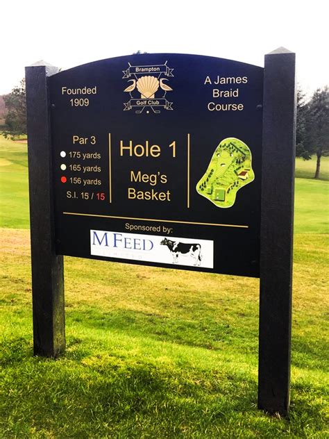 GOLF COURSE SIGNAGE - Limelight Signs