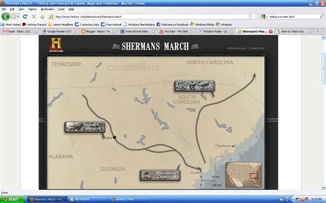 History Teaching: Sherman's March to the Sea