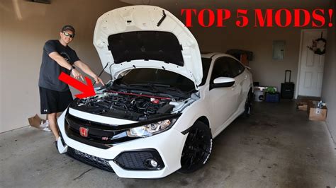 Top 5 Must Have Mods For Performance | 10th Gen Civic - YouTube