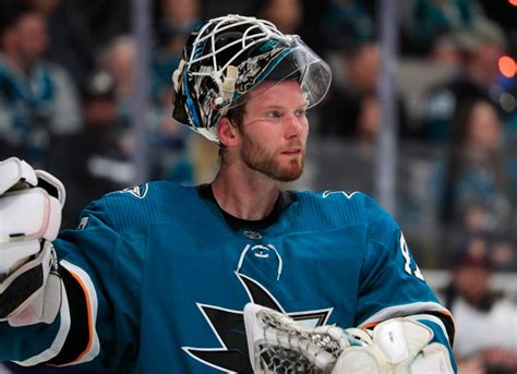 NHL: San Jose Sharks' James Reimer glad he wasn't traded