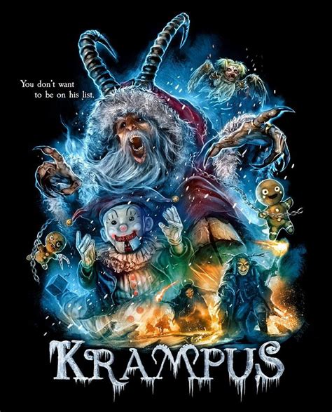 Krampus | Christmas horror, Krampus movie, Horror artwork