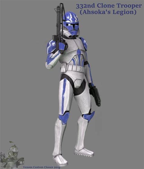 Another 332nd trooper in 501st blue (the original image is not mine, I just did some color ...