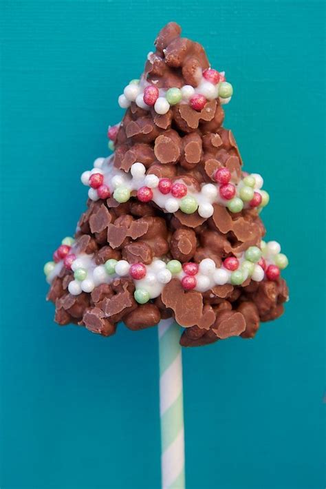 Crispy Cake Christmas Trees • Photo Backdrops UK from Capture by Lucy | Christmas fair ideas ...