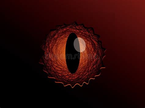 Dragon eye stock vector. Image of dragon, nobody, brown - 20559606