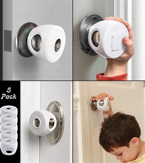 Child proofing doors with lever handles - kobo building