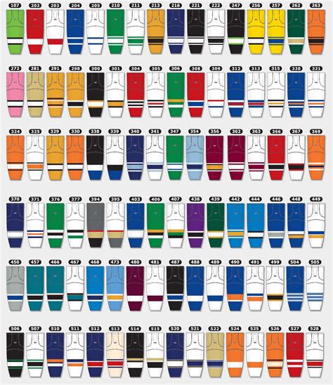 Athletic Knit HS2100 Pro Hockey Socks - More Team Colors ...