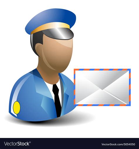 Postman icon Royalty Free Vector Image - VectorStock