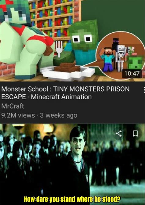 Remember when Monster School was actually great. : r/memes