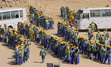 Migrant workers ‘forced to run Qatar marathon’