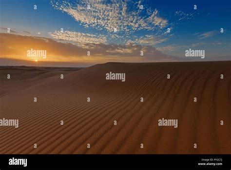 Desert landscape at sunset, Saudi Arabia Stock Photo - Alamy