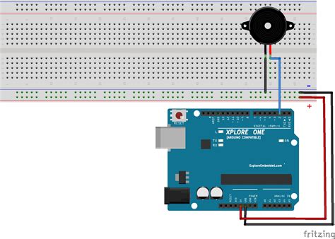 Buzzer Circuit Diagram Arduino