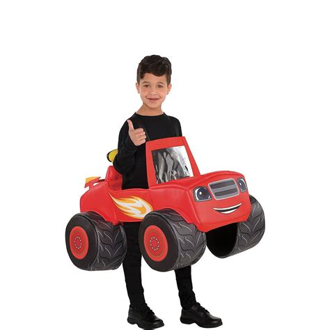 Boys Blaze Truck Ride-On Costume - Blaze and the Monster Machines | Party City | Monster truck ...