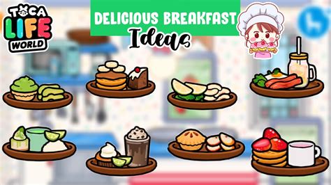 🥞🥰Delicious Breakfast Ideas in Toca Life World | Toca life food ideas | Toca Boca - YouTube