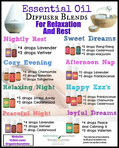 Diffuser Blends for Rest and Relaxation Corrected | Essential oil diffuser blends, Essential oil ...