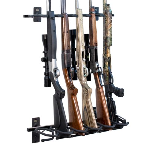 VERTICAL GUN RACK FOR CLOSET - Hold Up Displays