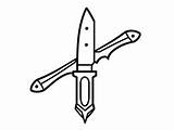 Knife Coloring Pages Top 6 Free Printable Designs sketch template