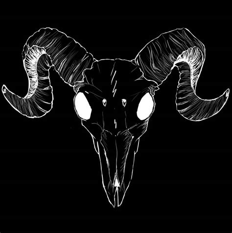 ram skull by elluinskie on DeviantArt