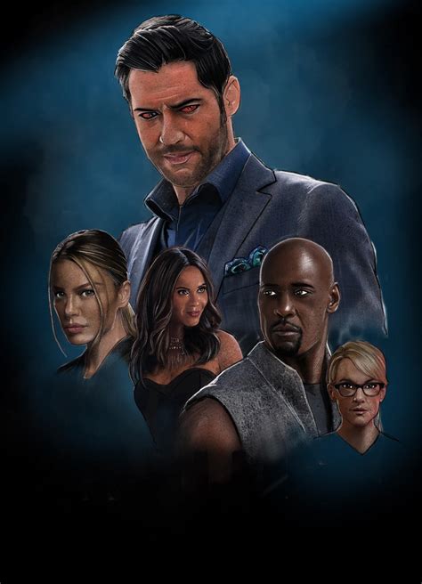 Lucifer poster by elizachadwickart on DeviantArt