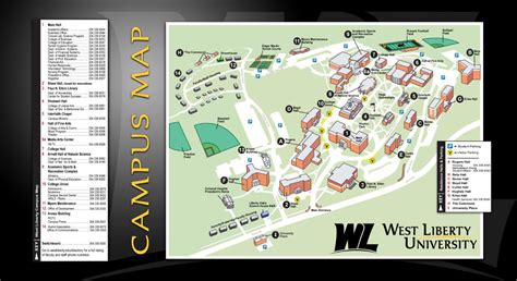 West Liberty University Campus Map by Whitney Inkster - Issuu