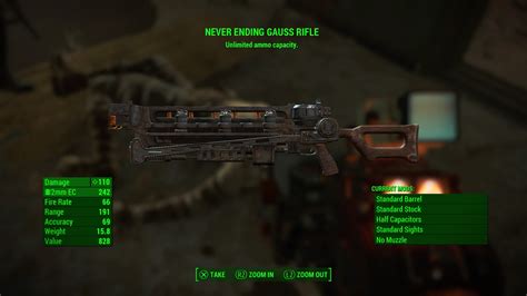 Fallout 4 gauss rifle - sensapje