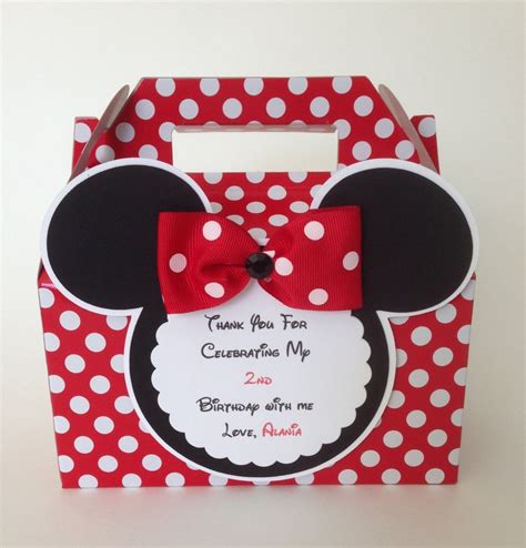 Minnie Mouse Party Favors Minnie Mouse Favors Personalized | Etsy