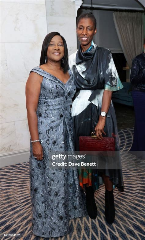 Microsoft Chief Digital Officer Jacky Wright and Dame Sharon White... News Photo - Getty Images