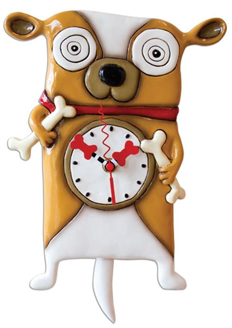 It's Time for an Allen Designs' Dog Clock, Don't You Think? - Dogster | Pendulum wall clock ...