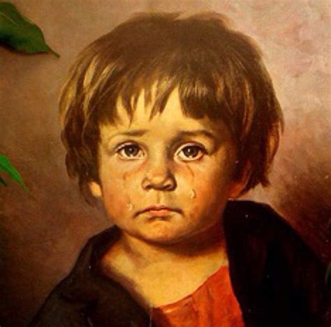 Crying Boy Painting at PaintingValley.com | Explore collection of ...