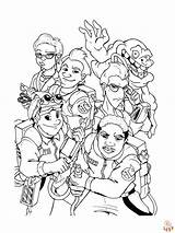 Ghostbusters Coloring Pages Free Printable For Kids sketch template