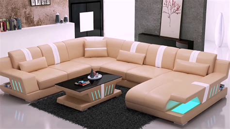 Top China Furniture Interior U Shape Leather Recliner Sofa Set With ...