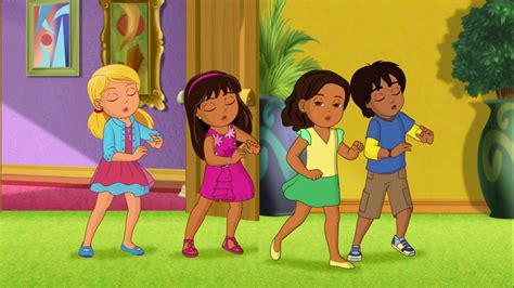 Alana, Dora, Celia and Pablo (from Dora and Friends' "Dance Party") : r/cartoons