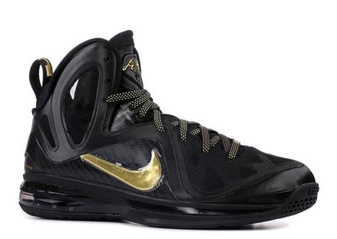 Lebron 9 PS Elite Away Black Gold Metallic 516958-002 - Febbuy