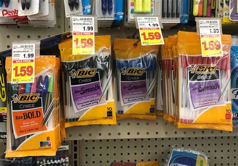 BiC Cristal Pens ONLY $0.59 at Kroger (Reg $1.99)!! | Kroger Krazy