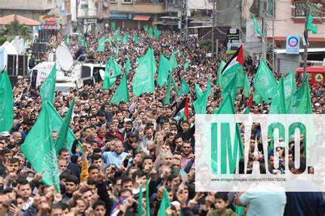 April 22, 2022, Gaza city, Gaza Strip, Palestinian Territory: Palestinians shout slogans during a