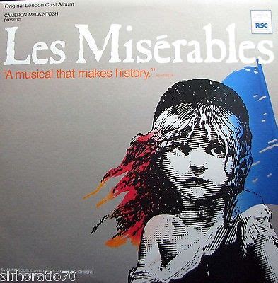 popsike.com - LES MISERABLES Soundtrack LP ? Original London Cast ...