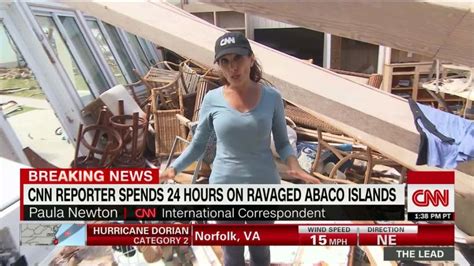 Correspondent shares report after being stranded overnight on hurricane ...