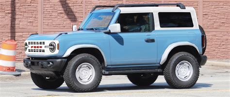 2023 Bronco Heritage Edition - Robin's Egg Blue (With White Grille, Wheels, & Roof) | Bronco6G ...