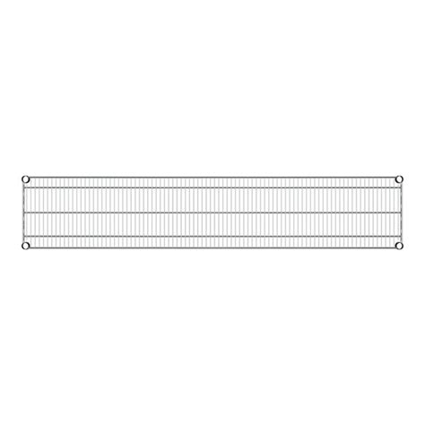 Regency Spec Line 14" x 72" NSF Stainless Steel Wire Shelf