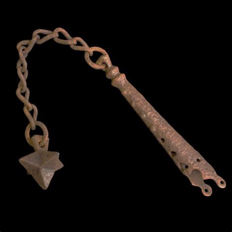 Medieval Iron Exquisite & Authentic Chain Mace / Flail - - Catawiki