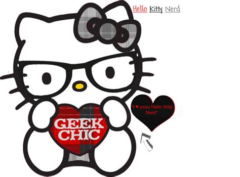 Nerd Hello Kitty Wallpaper - WallpaperSafari