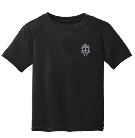 Kids Vermont State Police T-Shirt - Black – Vermont Trooper Store