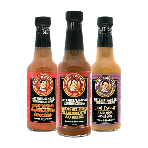 Amazon.com : Mr. Spice Organic - Salt Free Sauce (Fan Favorite, 3-Pack) : Grocery & Gourmet Food