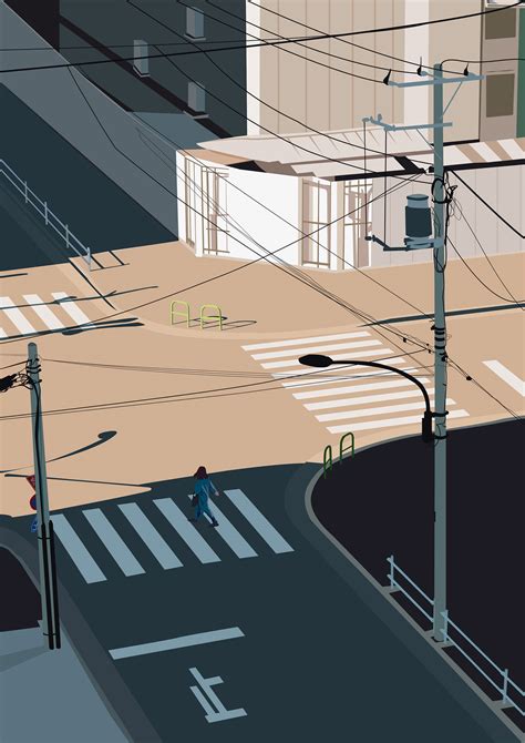 Japanese Street Illustrator on Behance