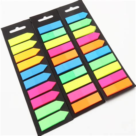 200-sheets-Fluorescence-Self-Adhesive-Memo-Pad-Sticky-Notes-Bookmark ...