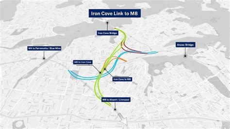 Flyover of Rozelle interchange - ABC News